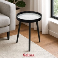 Selma Ribel Marble Side Table End Table Small Table Aesthetic Multipurpose Side Table Small Table