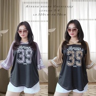 OVERSIZE T-SHIRTS / TOPS /Wanita MODERN TOPS 3 SLEEVES 4/ HIJAB TOPS