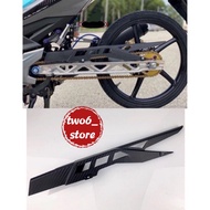 Chain Cover Penutup Rantai Yamaha Y15 Y15ZR V1 V2 Y16 Y16ZR Hard Plastic KZR Standard Boleh Pasang