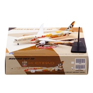 JC Wings 1: 400 Airplane Model Attihad Airlines B787-10 A6-BMD Wing Version