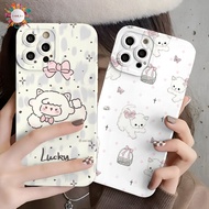 SOFTCASE CASE CASING PROCAMERA CUSTOM CAT LUCKY FOR 6+ J2 J4+ J5 A1K A3S A5 3 5 5i 5s A1 2022 4A Y02
