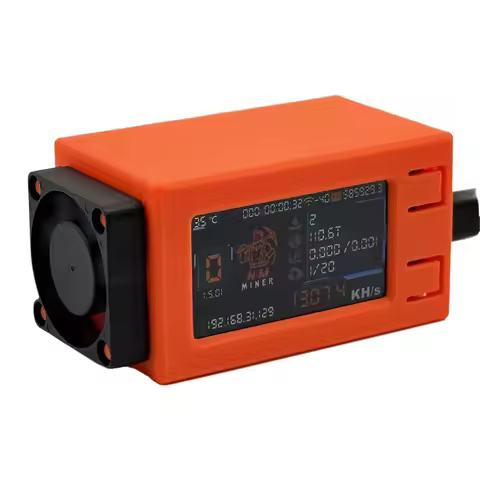 New Arrivals NMminer Nerdminer 307KH/S BTC Solo Lottery Miner 1.91inch Color Screen Bitcoin BTC Mine