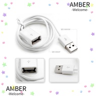 AMBER 1M-3ft USB 2.0  HOT Male To Female Cord