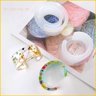 ARIN 56 60 62mm C Font DIY Silicone Molds Open Cuff Bracelet Bangle Resin Mould DIY