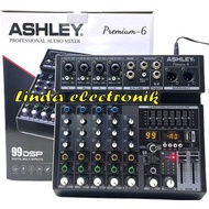 Terbaru Mixer Audio Ashley Premium 6 Premium6 Original 6 Channel