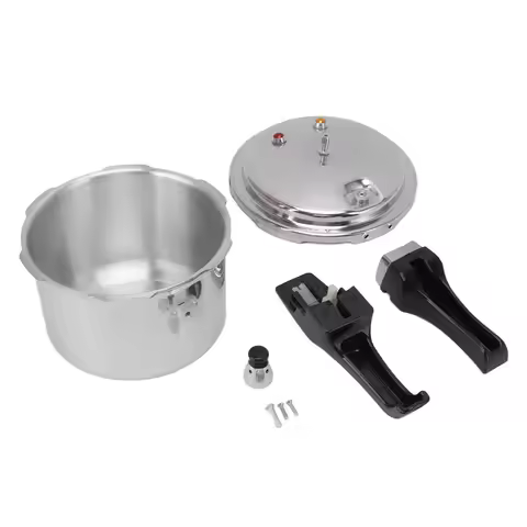 3 Liter Aluminium Alloy Pressure Cooker 18cm Bottom 3L Mini Pressure Cooker for Gas Stove