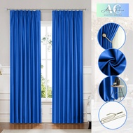 Acasia.curtain - Iris Hook/Eyelet Blackout Curtain - Code 42 (170cm-400cm)