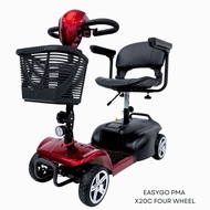 LTA Approved Foldable EASYGO PMA 24V 250W Four Solid Wheel Personal Mobility Aid #WSGX02C