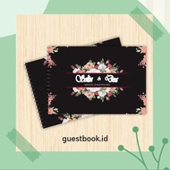 Custom Wedding Guest Book / Custom Name Guest Book / Guest Book / Softcover