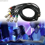 HSV RGBS Transmission Cable Featuring Color  Sound Video RGBS Cable for Classical Game Compatible Mo