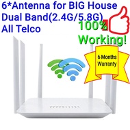 (6*Big Antenna Strong Signal) Unlimited Hotspot Modified 4G LTE Smart Router Modem Wifi Tethering AL