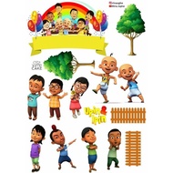 Upin IPIN BIRTHDAY CAKE TOPPER