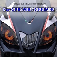 Motorcycle Headlight Stickers Accessories For Aprilia GPR250R GPR 250R 2021-2024 Headlamp Protective