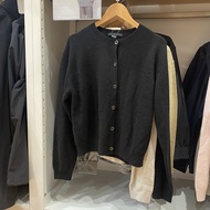 2025 Japan UNIQLO Japanese Single Womens 24 New Autumn And Winter Cashmere Crew Neck Sweater Long Sl