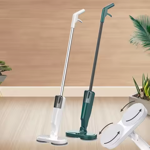 Electric Mop Electric Mop Rechargeable Lightweight Cordless Electric Mop with Water Sprayer for Hard