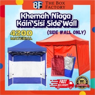 TBF 6x6 8x8 10x10 10x15 ft CANOPY SIDE WALL ONLY KAIN SISI KANOPI SAHAJA Transparent Canopy