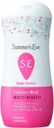 藥盒 Summer's Eve 女性敏感型洗液 約 237 毫升。 80次使用