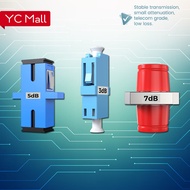 SC-SC Female LC-LC Female 3dB 5dB 7dB 10dB Fixed Type Fiber Optic Attenuator Flange Type Optical Att