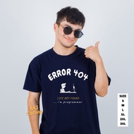 T-shirt Jumbo Programming Error 404 LIFE NOT FOUND Coding Programming Book