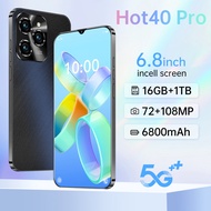 5G Handphone 8GB RAM 256GB ROM 6.8 Inch Android 15 8000mAh Long Battery Life Gaming Smartphone Dual 