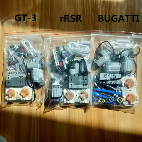 APP Dual Remote Control Sian Bugatti Modification Motor Compatible LEGO 42096 42056 42083 42115 2008