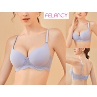 Women's Underwire Bra Cup 3/4 Thick Foam Size 34B 36B 38B FELANCY Mix Lace Underwire Lace Underwear 
