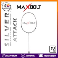 MAXBOLT Silver 7UG5 63gram Badminton Racket Max Tension 30lbs