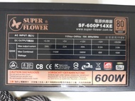 SUPER FLOWER 振華 SF-600P14XE 半模組化 金牌 600W 電源供應器