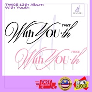 TWICE 13th Album WITH YOUTH design vinyl sticker ( Die-cut)