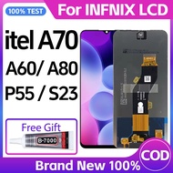 [Brand New] LCD For itel A60 / A70/ A80 / P55 (4G/5G) / S23/ S24 Display Screen assembly replacement