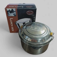 DOUBLE CIRCLE 14cm Stainless Steel Lunch Box Food Container
