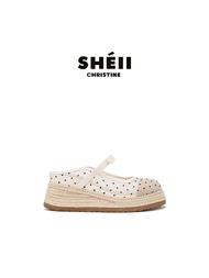 SHÉII | รองเท้าส้นสูงแบบ Mary Jane 8 ซม