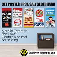SET POSTER PPDa MATERIAL BANNER (SAIZ SEDERHANA)