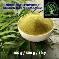 Organic Neem Leaf Powder / Serbuk Daun Semambu (100% Pure)