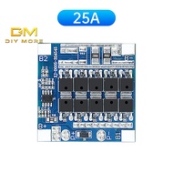 DIYMORE 3S 12V 25A Triple 10MOS Anti-Overcharge & Overflow BMS Li-ion Battery Protection Board for P