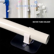 CHIHIRO1X3EE 1/5Pcs Self-adhesive Pipe Clamp, Garden Irrigation Punch-free Water Tube Holder, Durabl