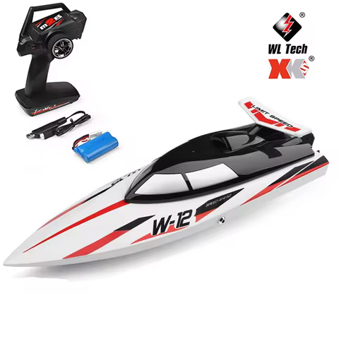 WLtoys 2.4G WL912-A RC Boat Waterproof Upgrade 35km/H High SpeedBoat RechargeablE Remote Control Shi