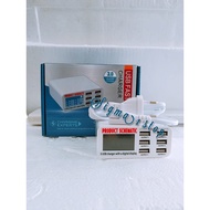 USB FAST CHARGER LCD+SCHEMATIC 6 PORT 889/6 PORT SH-601/6 PORT SH606/USB FAS CAS 5 PORT WLX-856