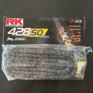 RK TAKASAGO 428 SO ORING CHAIN RANTAI ORING RK RKM 428SO 122L 132L Y15ZR LC135 RS RXZ SRL RFS RANTAI