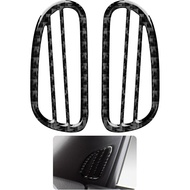 Car Air Outlet Vent Sticker Carbon Fiber Decal Interior Trim Cover for Chevrolet Corvette C6 Z06/ ZR