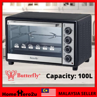 Butterfly BEO-C1001 BEO-1001 Commercial Large Capacity Electric Oven with Grill Rotisserie Convention Function 100L - Homehero2u