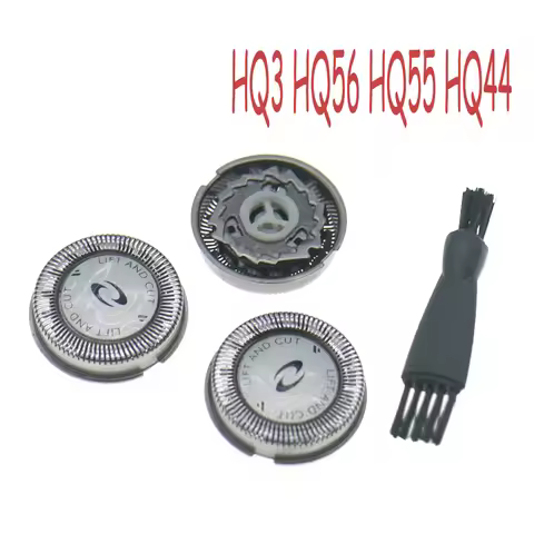 3pcs Replacement Shaver Head for Philips Norelco HQ3 HQ56 HQ55 HQ44 HQ4 HQ8 HQ64 HQ54 HQ300 HQ6 HQ H