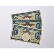 Malaya King George Ⅵ 1 Dollar Paper 1941 Years Mix Condition