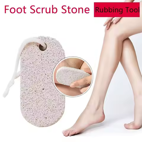 Comfortable Itchy Foot Scrub Stone Massage Brush Rubbing Tool Pumice Stone Foot Brush Scrub Cell Dea