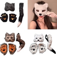 Hi Cats Costume Cats Cats Paws Gloves Cats Tail Animal Fancy Costume Kit Accessories Adult Kid Hallo