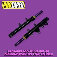 NVX V1/V2 und PROTAPER PFS PURPLE FRONT FORK SET LOW 1.5 INCH