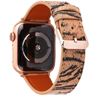 Soft Leather Watch Band for Apple Watch Ultra Series 9 8 7 6 5 4 SE Comfortable