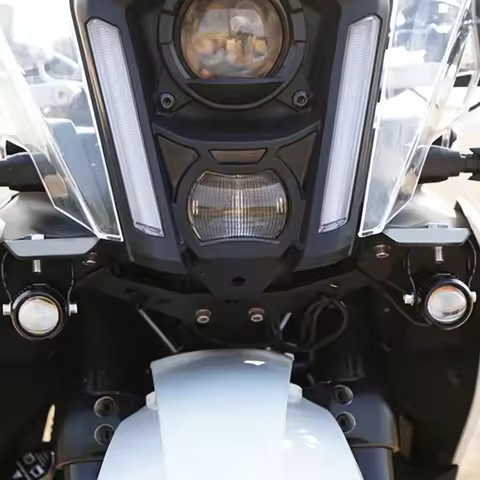 Motorcycle Accessories Spotlight Auxiliary Bracket Fog Lamp Mount For 390 ADV R X 390Adventure R/X 2