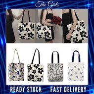 THE GIRLS🎁Canvas ToteBag Woman Korea style Tuition Bag Simple Shoulder bag Fashion Women Sling Shoul