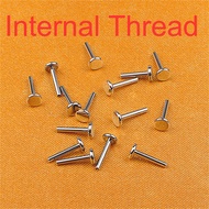 Body Piercing Jewelry ASTM F136 Titanium Labret Piercing Internally Thread Part Body Piercing